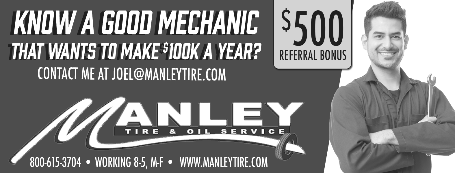 Manley Tire - Mechanic