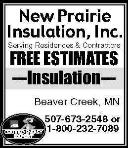 New Prairie Insulation