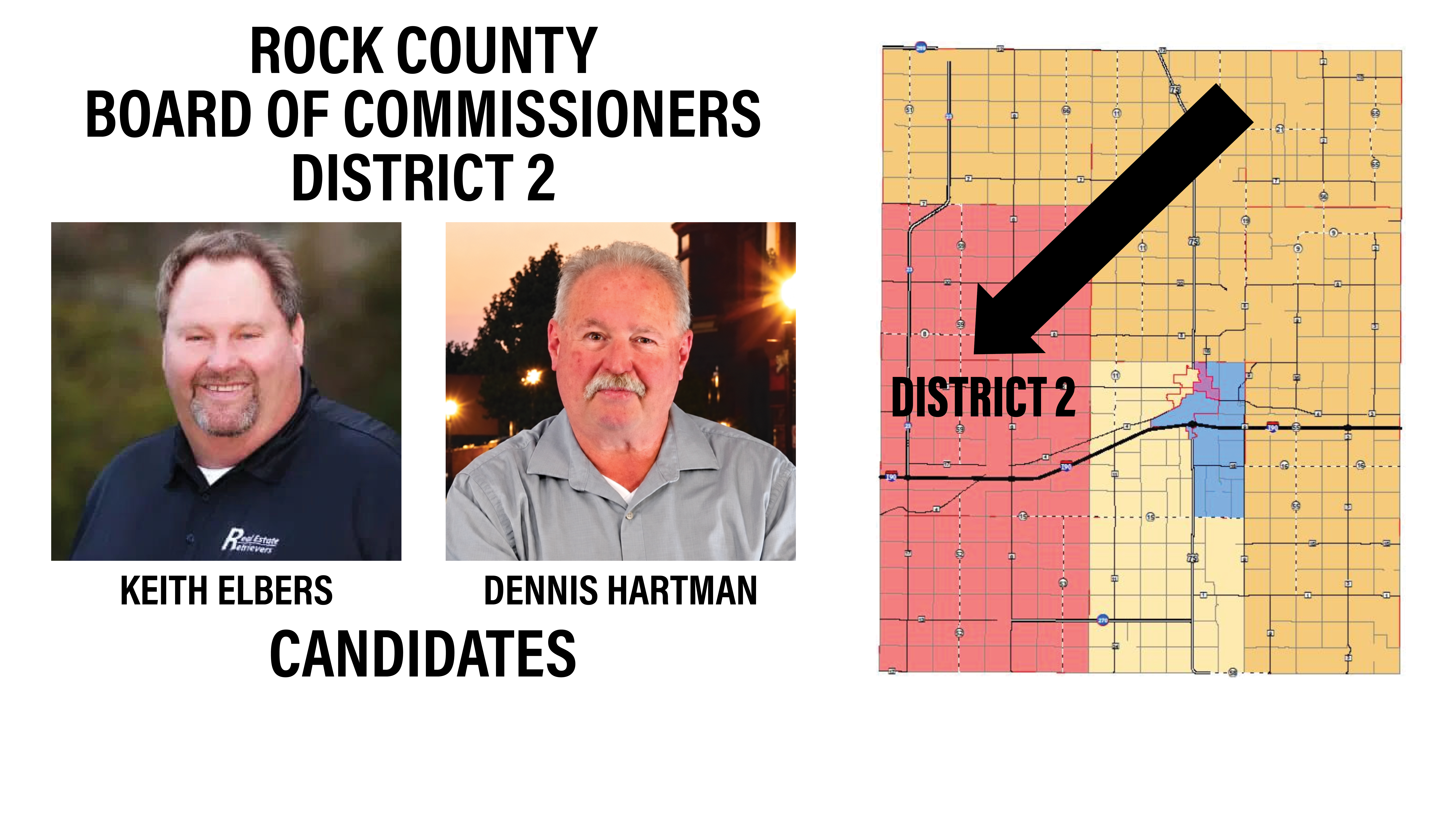 Rock County Commissioner, District 2, Candidate Forum
