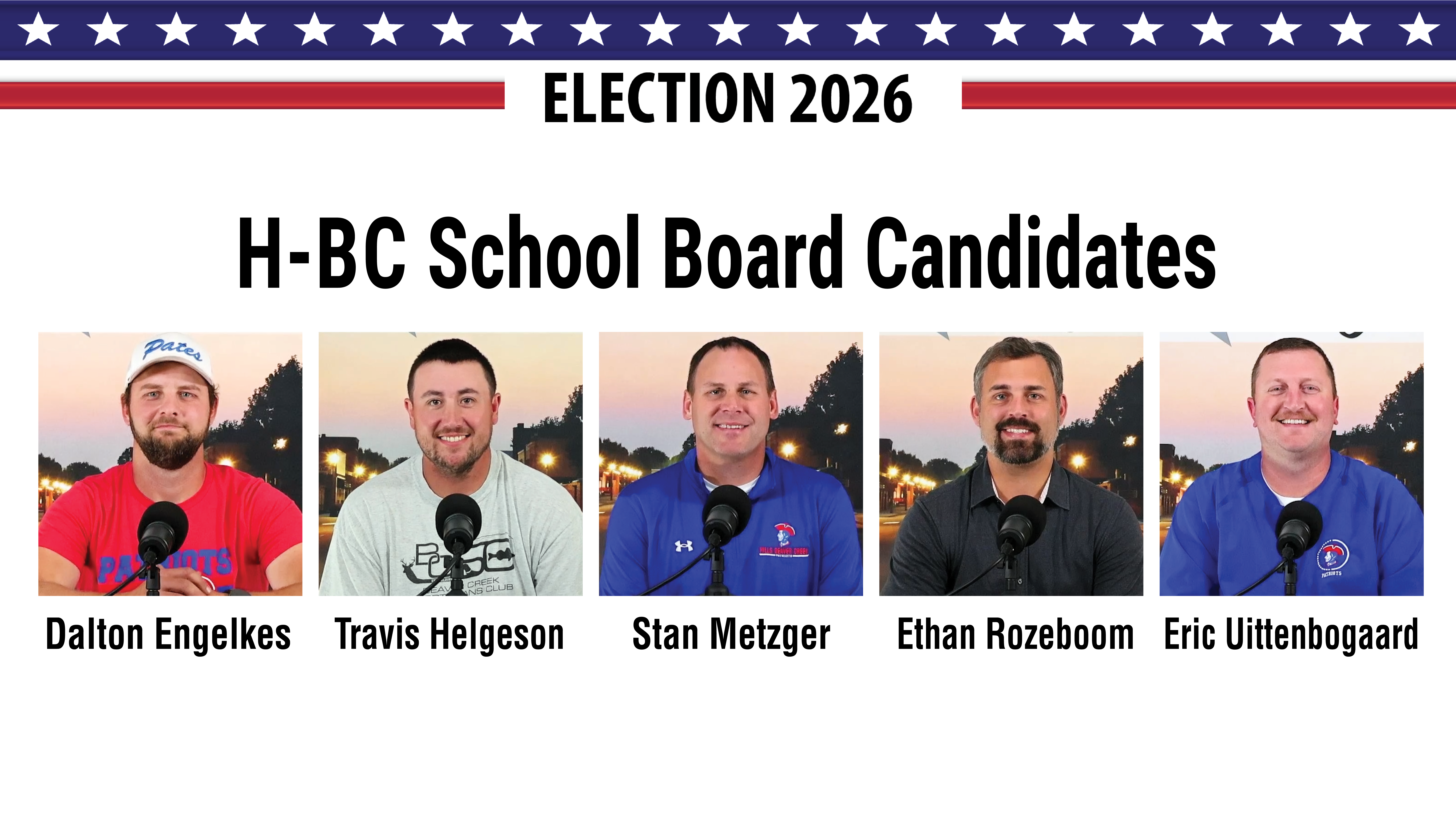 Election 2026:  HBC School Board Candidate Q & A