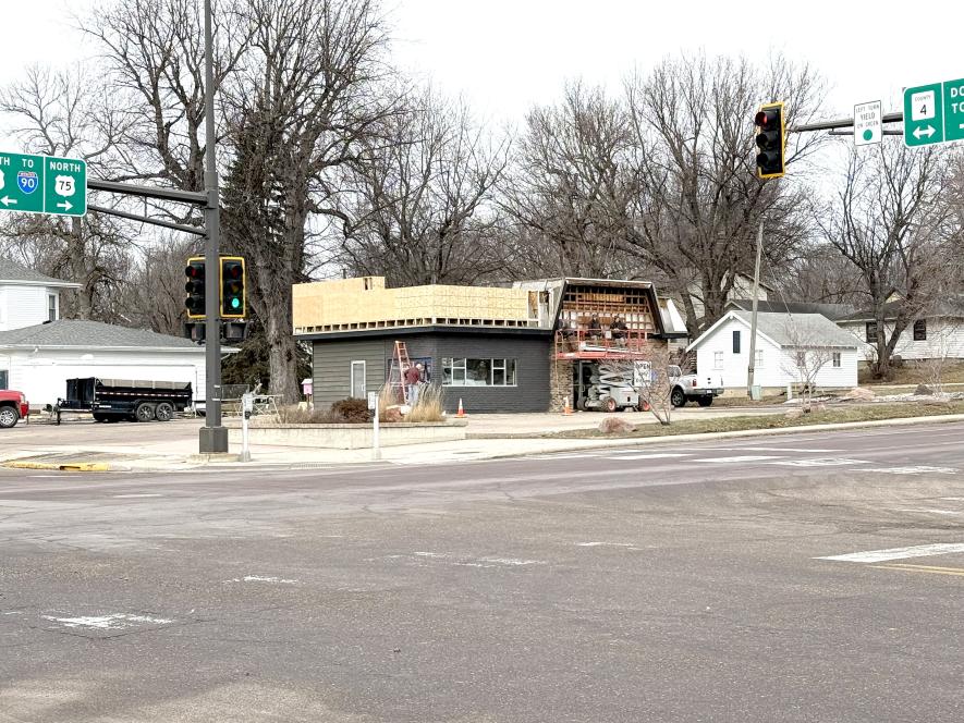 The Laundry Room at 310 W. Main is among several projects receiving grant funding through the Luverne Economic Development Authority Facade Improvement Program. Lori Sorenson/Rock County Star Herald Photo