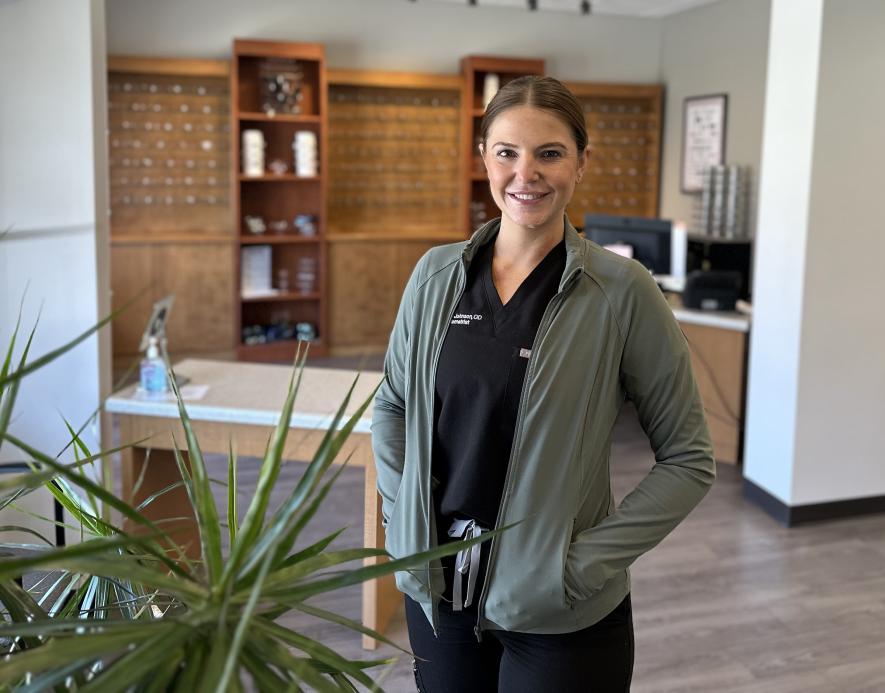 Dr. Victoria Johnson has joined Dr. Sandra Carmen and the staff at Rock County Eye Clinic in Luverne. Dr. Tori started in January and has been seeing patients once a week on Mondays.