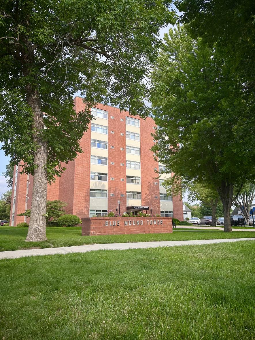 A major rehabilitation project will begin later this year in the Blue Mound Tower apartment building in Luverne, thanks to grant funding through the state of Minnesota. Lori Sorenson/Rock County Star Herald Photo
