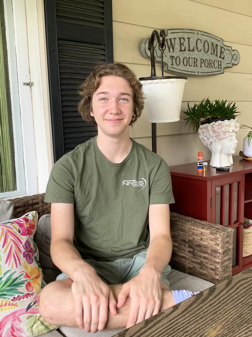 Instead of spending his senior year at Luverne High School, Zander Carbonneau will be studying abroad at the International University of Kyrgyzstan in central Asia. Mavis Fodness/Rock County Star Herald Photo