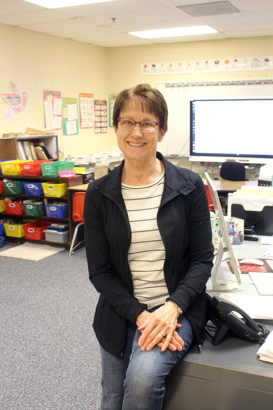 Lynette Stensland retired from Luverne Public Schools after 21 years and a total of 33 years in education. Mavis Fodness/Rock County Star Herald Photo
