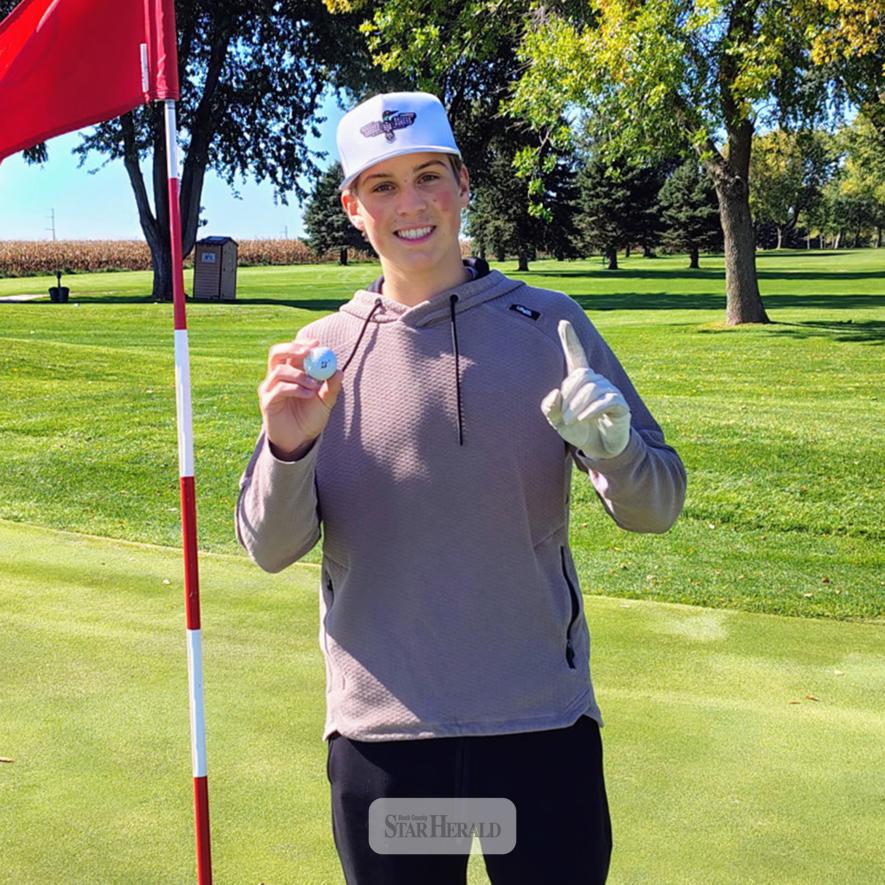 Griffin Sailor sinks hole-in-one on No. 7 Oct. 4 at LCC 