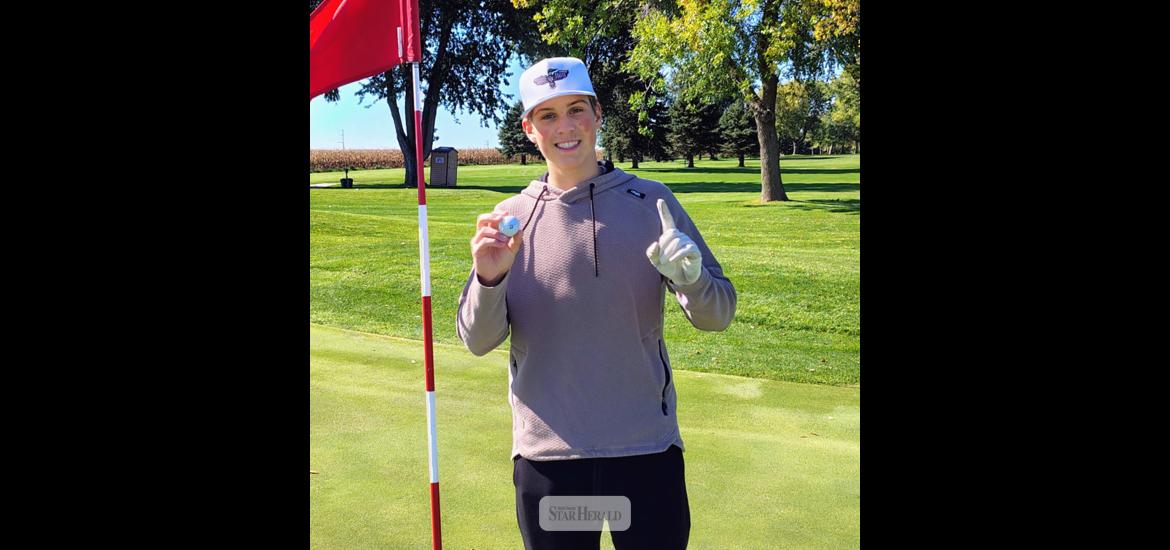 Griffin Sailor sinks hole-in-one on No. 7 Oct. 4 at LCC 