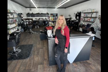 Kathryn Hart purchased Sincerely Yours from Felicia Hanson in downtown Luverne and opened Hart Beauty Lounge on July 1. Lori Sorenson/Rock County Star Herald Photo