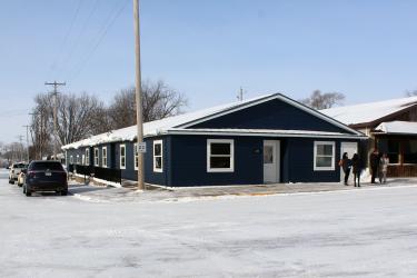 Three licensed family day care spaces are housed in the newly remodeled building on Main Street Avenue in Hills. To help individuals provide affordable child care in Hills, the spaces are provided rent free from the city of Hills. Mavis Fodness/Rock County Star Herald Photo