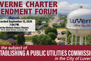 Luverne Charter Amendment Forum