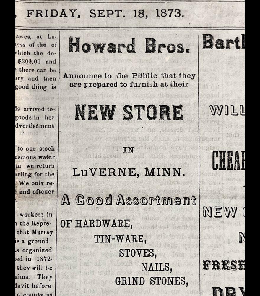Howard Bros. New Store 
