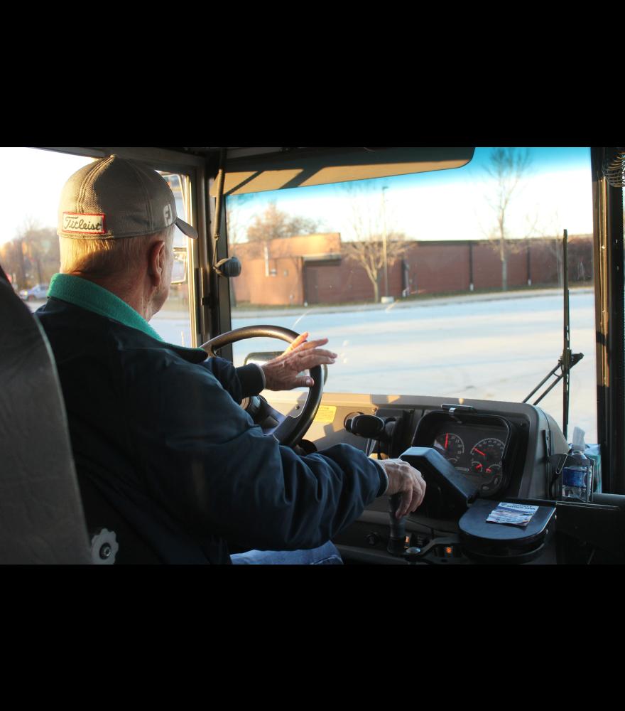 Sixty years ago Sam Hansen followed his parents into the Hansen Bus Line business as an 18-year-old. This year Hansen celebrates 60 years behind the wheel of a school bus.